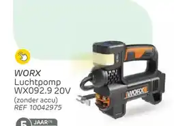 Brico WORX Luchtpomp WX092.9 aanbieding