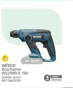 Brico Wesco Boorhamer WS2989,9 aanbieding