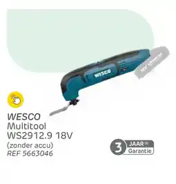 Brico Wesco multitool WS2912.9 aanbieding