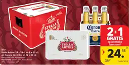 Carrefour Market Bier stella artois en corona aanbieding