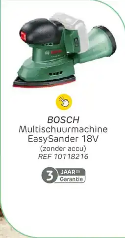 Brico Bosch multischuurmachine easysander aanbieding