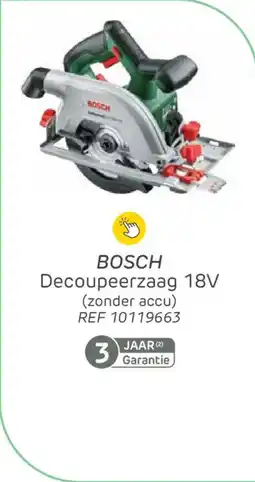 Brico Bosch Decoupeerzaag aanbieding
