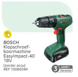 Brico BOSCH Klopschroef boormachine EasyImpact aanbieding