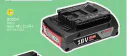 Brico Bosch accu GBA 18V 2.0AH aanbieding