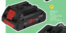 Brico Bosch accu procore 18V 4.0AH aanbieding