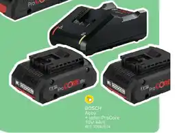 Brico Bosch Accu + lader ProCore 18V 4AH aanbieding