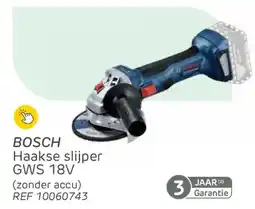 Brico Bosch haakse slijper GWS aanbieding