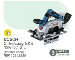 Brico Bosch cirkelzaag GKS aanbieding