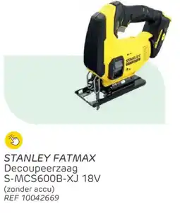 Brico Stanley fatmax decoupeerzaag S-MCS600B-XJ aanbieding