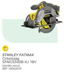 Brico Stanley fatmax cirkelzaag SFMCS500B-XJ aanbieding
