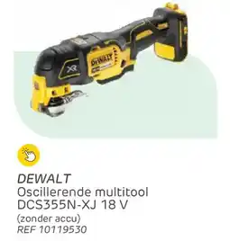 Brico Dewalt Oscillerende multitool DCS355N-XJ aanbieding