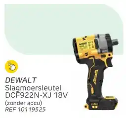 Brico Dewalt slagmoersleutel DCF922N-XJ aanbieding