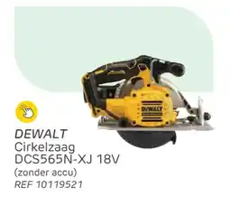 Brico Dewalt cirkelzaag DCS565N-XJ aanbieding
