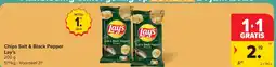 Carrefour Market Chips salt & black pepper lay's aanbieding