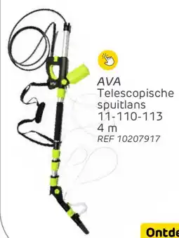 Brico AVA Telescopische spuitlans 11-110-113 4 m aanbieding