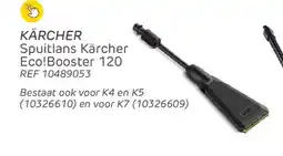 Brico Kärcher spuitlans kärcher eco!booster 120 aanbieding