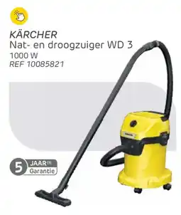Brico Kärcher Nat- en droogzuiger WD 3 aanbieding
