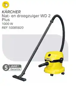 Brico Kärcher Nat en droogzuiger WD 2 Plus aanbieding