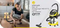 Brico Kärcher nat en droogzuiger WD 6 PS aanbieding