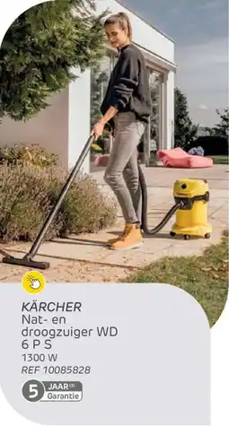 Brico Kärcher nat en droogzuiger aanbieding