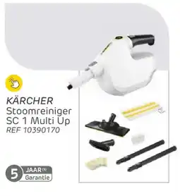 Brico Kärcher stoomreiniger SC 1 multi up aanbieding