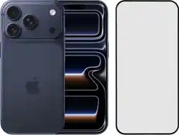 Coolblue Apple iPhone 17 Pro 1TB Blauw + BlueBuilt Screenprotector Glas aanbieding