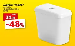 Hubo Jachtbak "Pronto" aanbieding