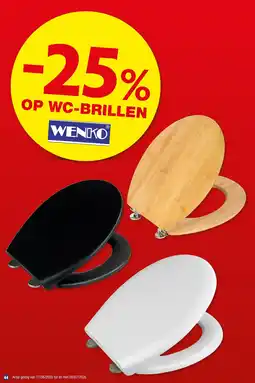 Hubo Wc Brillen aanbieding
