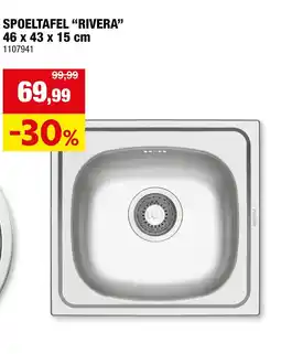 Hubo Spoeltafel Rivera aanbieding