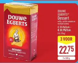 ALDI Douwe egberts dessert aanbieding