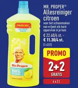ALDI Mr.Propre Allesreiniger citroen aanbieding