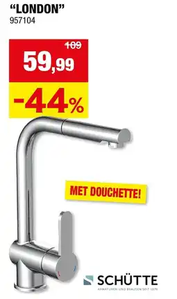 Hubo Keukenkraan London aanbieding