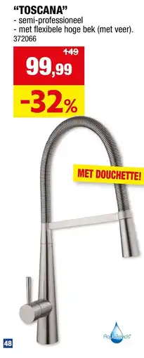 Hubo Keukenkraan Toscana aanbieding