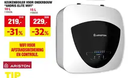 Hubo Keukenboiler Voor Onderbouw "Andris Elite Wifi" aanbieding