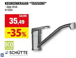 Hubo Keukenkraan Tassoni aanbieding