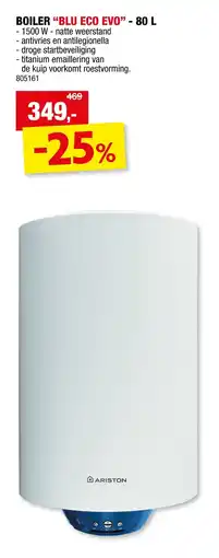 Hubo Boiler Blu Eco Evo aanbieding