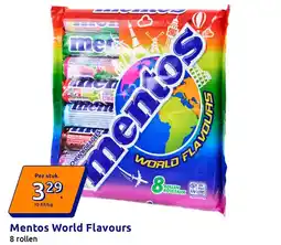 Action Mentos World Flavours aanbieding