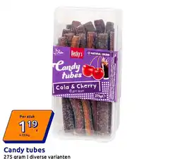 Action Candy tubes aanbieding
