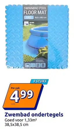 Action Zwembad ondertegels aanbieding