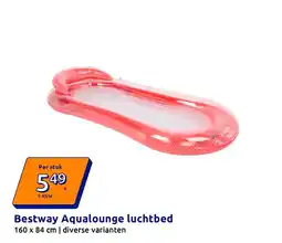 Action Bestway Aqualounge luchtbed aanbieding