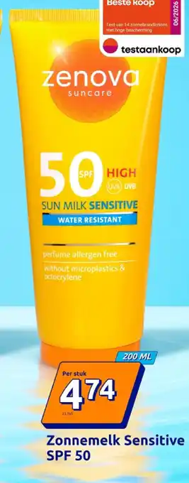 Zonnemelk Sensitive SPF 50