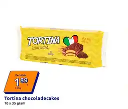 Action Tortina chocoladecakes aanbieding