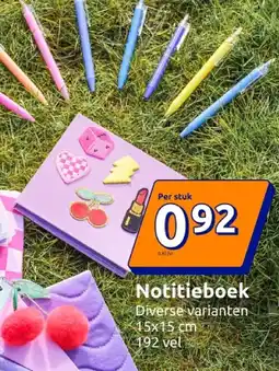 Action Notitieboek aanbieding