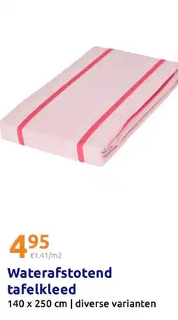 Action Waterafstotend tafelkleed aanbieding