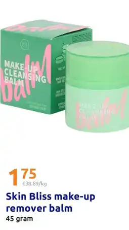 Action Skin Bliss make-up remover balm aanbieding