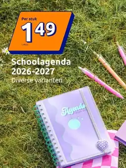 Action Schoolagenda 2026-2027 aanbieding