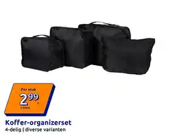Action Koffer-organizerset aanbieding