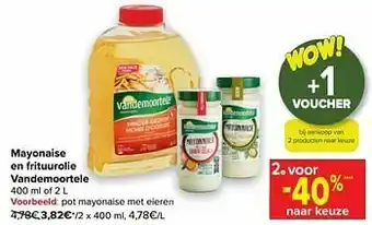 Carrefour Market Pot mayonaise met eieren aanbieding