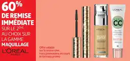 Auchan Maquillage L'oréal paris aanbieding