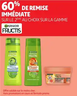 Auchan Garnier fructis aanbieding